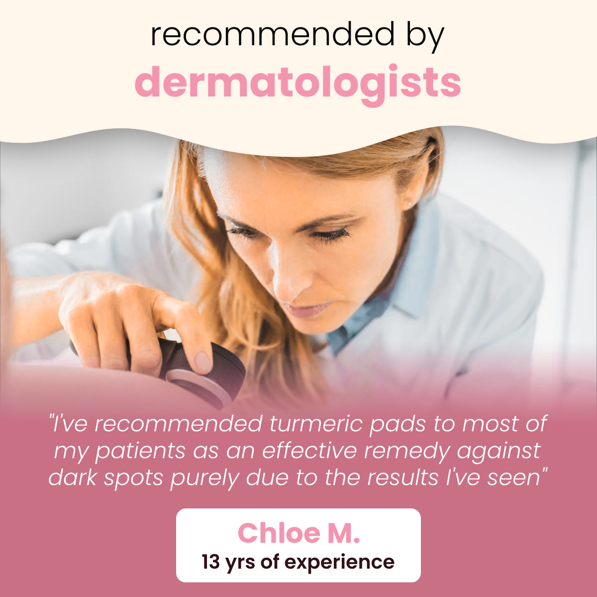 brightening turmeric & kojic acid pads