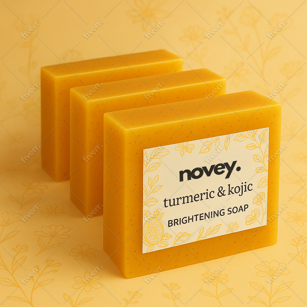 lemon turmeric & kojic acid brightening soap