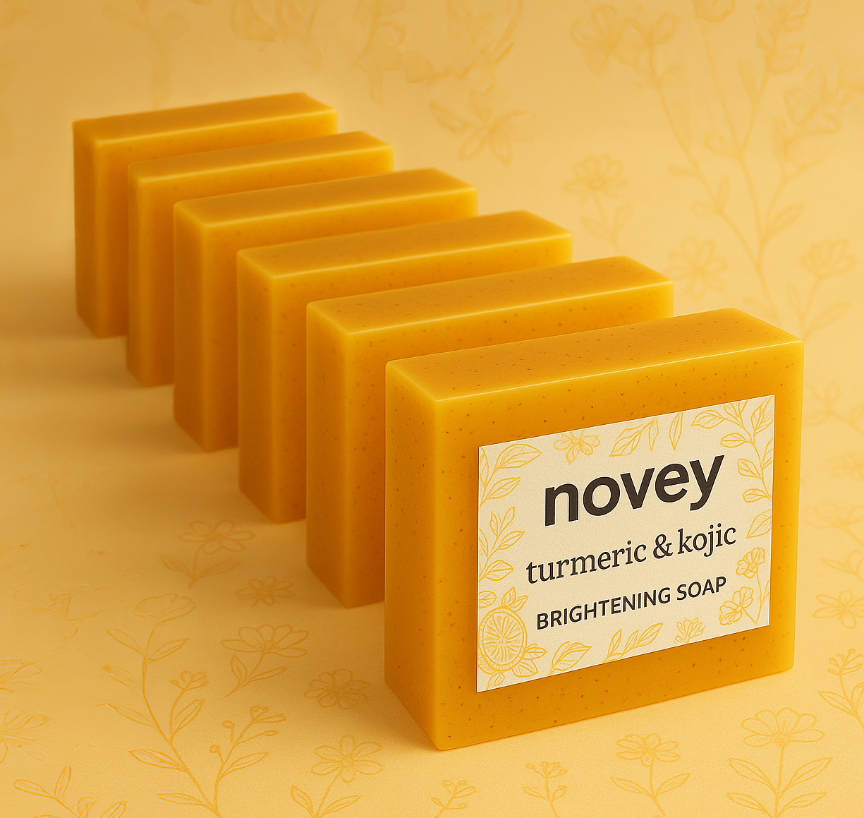 lemon turmeric & kojic acid brightening soap