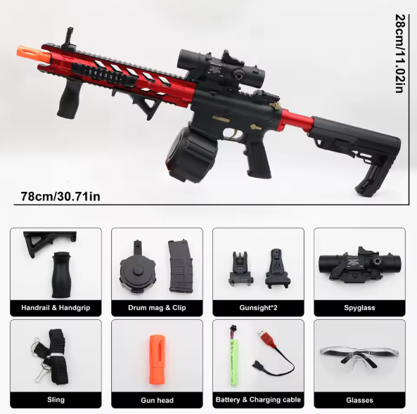 Novey Red Viper – Ultimate Tactical Fun for Kids & Adults!
