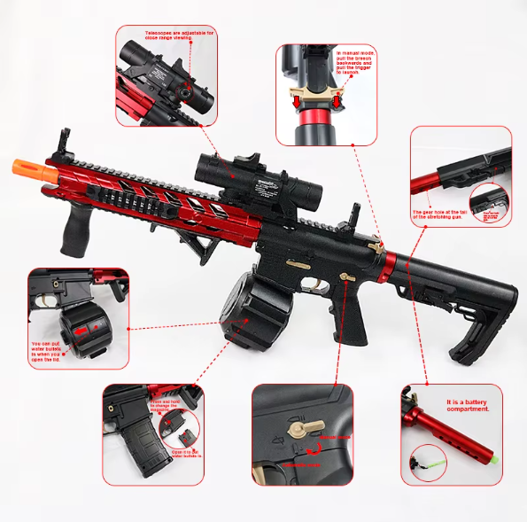 Novey Red Viper – Ultimate Tactical Fun for Kids & Adults!
